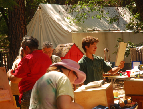 Woodcarving Group in Action